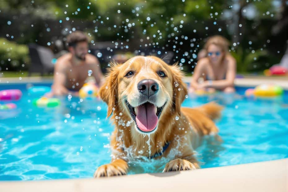 Pools and dogs : tout savoir pour une baignade en toute sécurité
