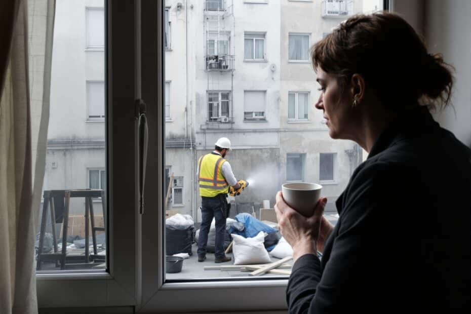 mon voisin fait des travaux tous les jours