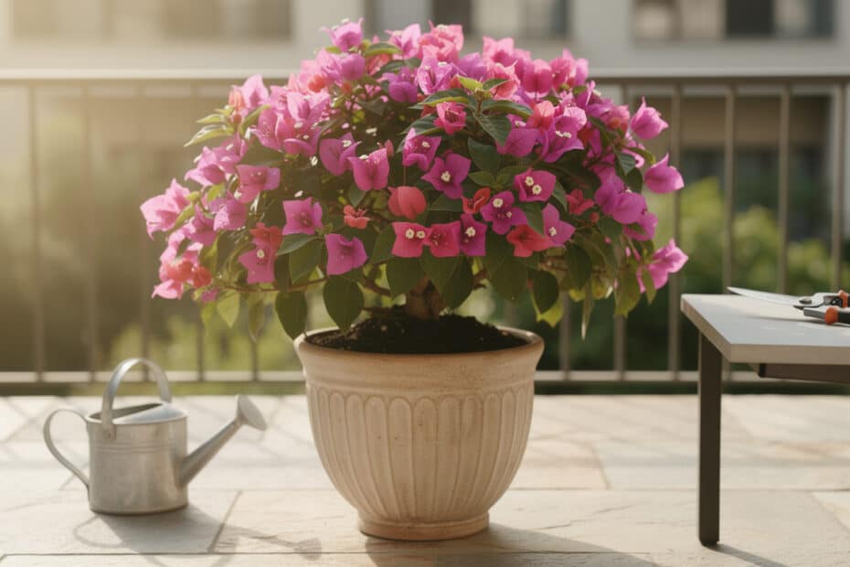 découvrez nos conseils essentiels pour entretenir votre bougainvillier en pot et assurer une floraison abondante et éclatante toute l'année.