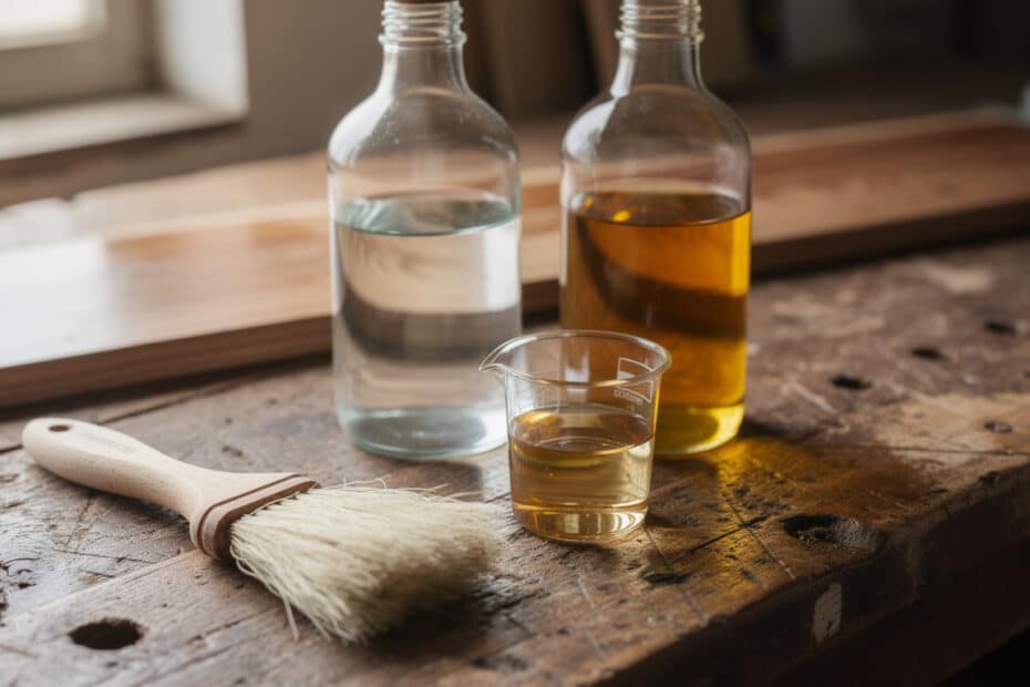 Essence de térébenthine et huile de lin : dosage et application pour traiter le bois 2 découvrez comment doser et appliquer correctement l'essence de térébenthine et l'huile de lin pour protéger et embellir vos surfaces en bois efficacement.