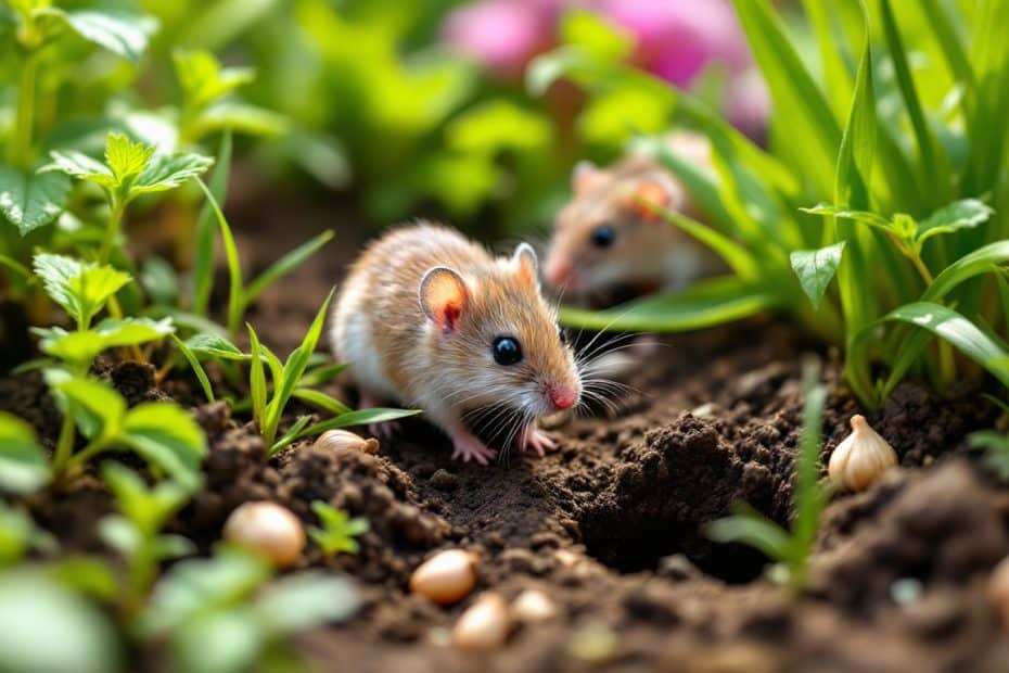 Mulots dans le jardin : comment les repérer et les éloigner efficacement 2 découvrez comment repérer facilement les mulots dans votre jardin et apprenez des méthodes efficaces pour les éloigner et protéger vos plantations.