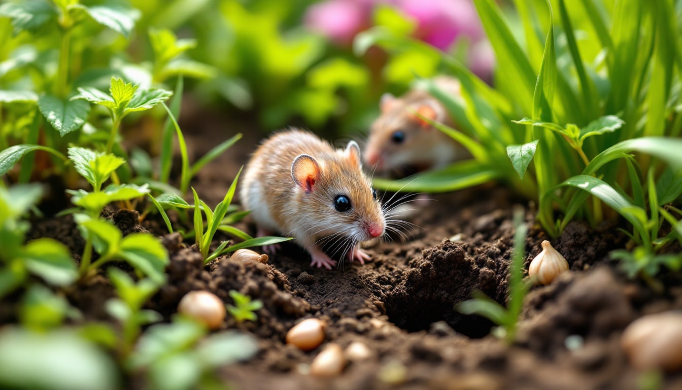 découvrez comment repérer facilement les mulots dans votre jardin et apprenez des méthodes efficaces pour les éloigner et protéger vos plantations.