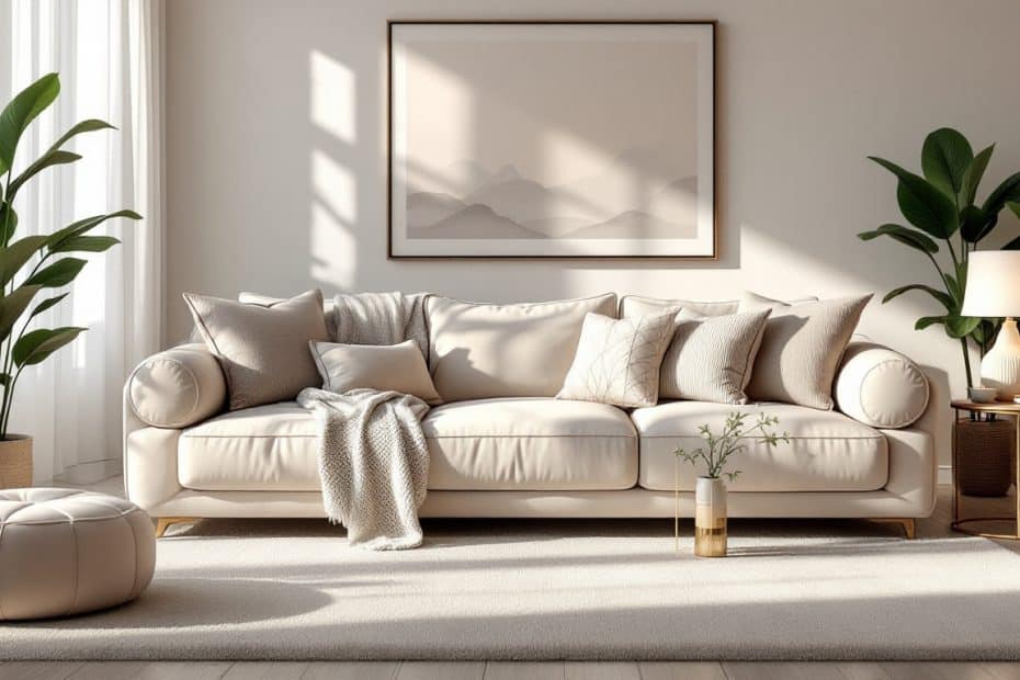 Sofa styling : idées et conseils pour un salon élégant et confortable 2 découvrez nos astuces et idées de styling pour aménager un salon élégant et confortable avec votre sofa. conseils déco, choix des matériaux et couleurs pour un espace convivial et tendance.