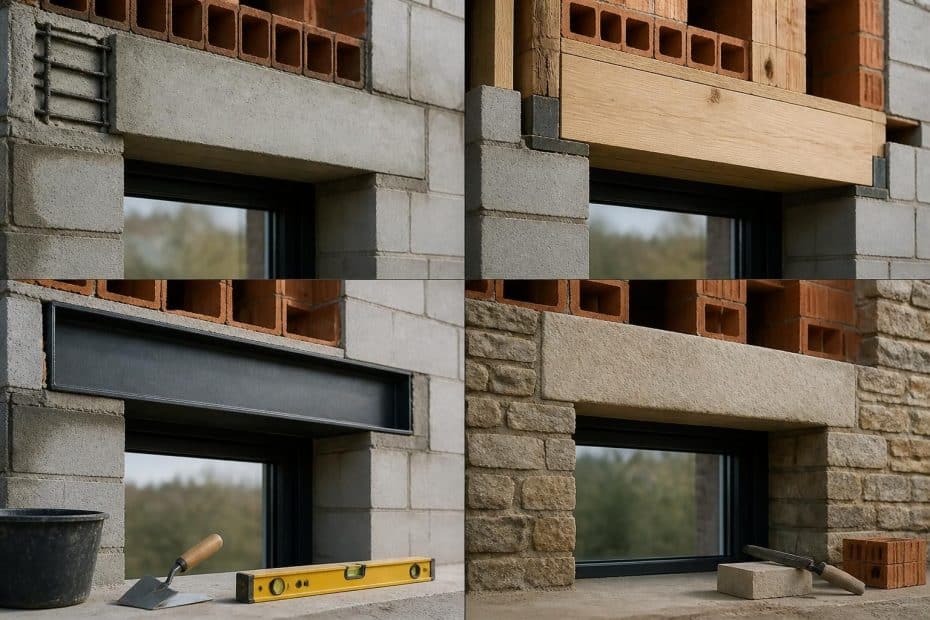 Linteaux fenêtre : rôle, matériaux et pose adaptés 2 découvrez tout sur les linteaux de fenêtre : leur rôle essentiel, les matériaux utilisés et les conseils pour une pose adaptée et durable.