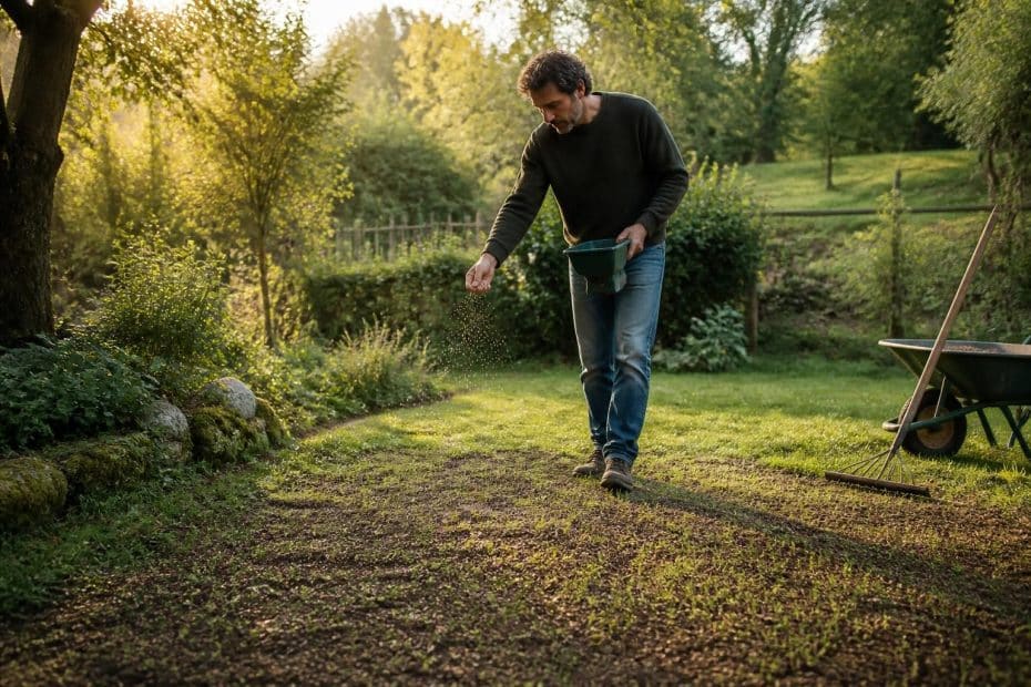 Semer pelouse sans retourner la terre : méthode efficace et naturelle 2 découvrez une méthode efficace et naturelle pour semer votre pelouse sans retourner la terre, idéale pour un jardin sain et écologique.