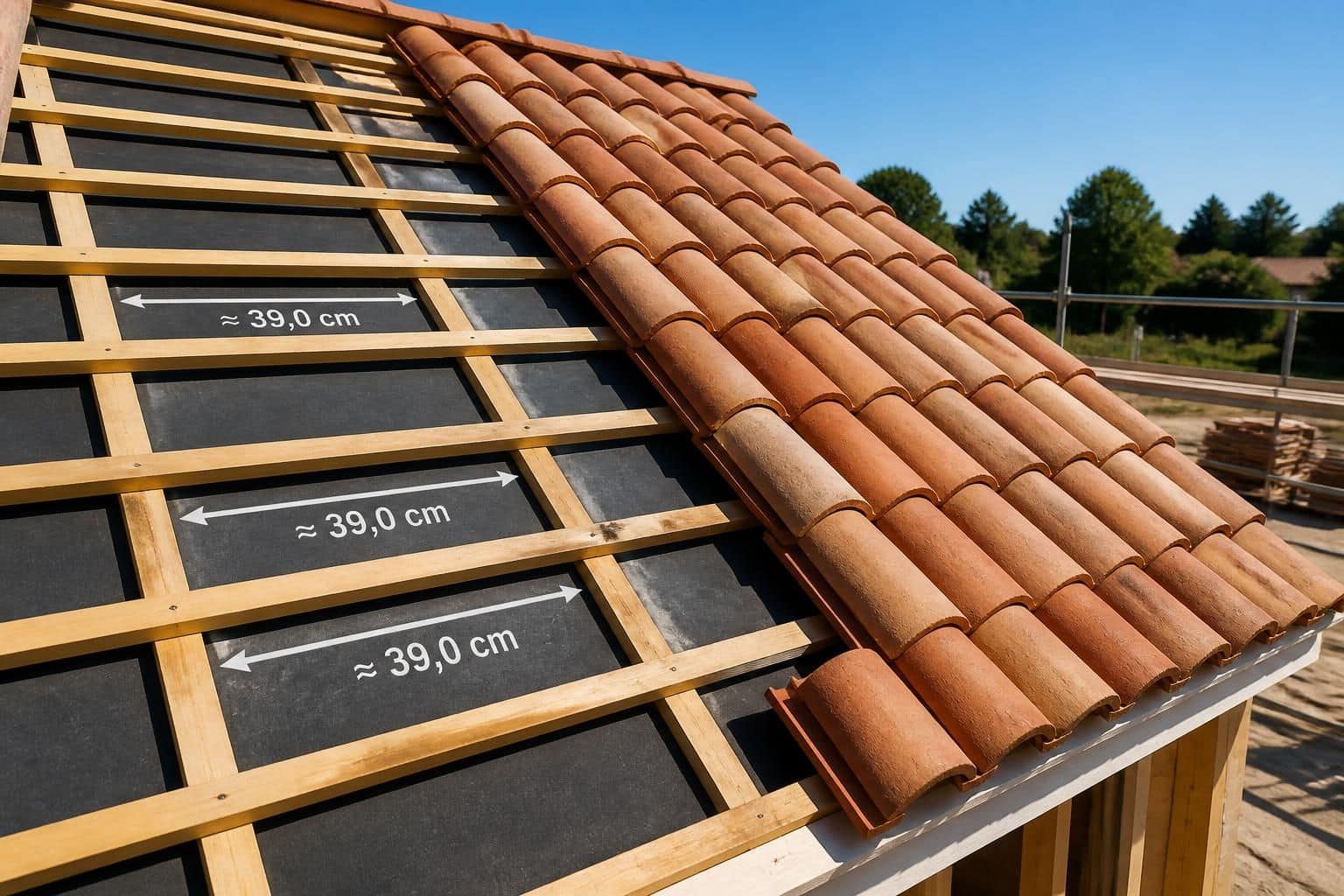 découvrez les dimensions idéales et les conseils pratiques pour l'écartement des liteaux adaptés aux tuiles romanes canal, afin d'assurer une pose optimale et une toiture durable.